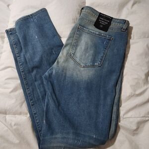 MONFRÈRE Greyson Ripped Knee Skinny Fit Jeans Men's 38 Distressed NWOT